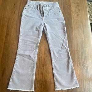Madewell Corduroy Cali Denim